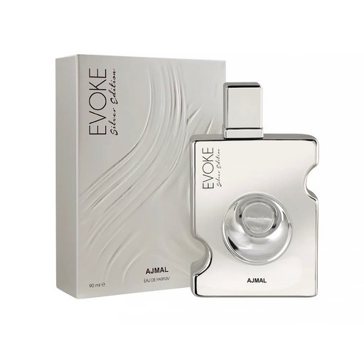 اجمل عطر إيفوك سيلفر إيديشن للرجال 90 مل Ajmal Evoke Silver Edition for Men Eau de Parfum 90ml