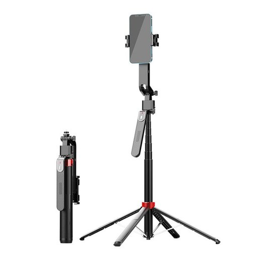 عصا سيلفي Q185 مع مثبت ذكي وتتبع تلقائي — تصوير ثابت وبث مباشر Q185 AI Selfie Stick Camera Accessory