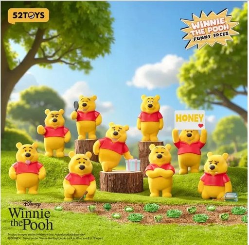 ويني الدبدوب بتعابير مرحة – صندوق مفاجآت Winnie the Pooh Funny Faces Blind Box
