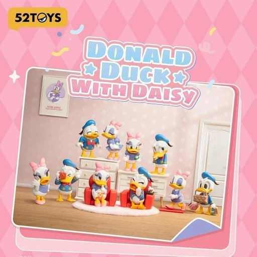 بطوط وديزي – صندوق مفاجآت مجسمات ديزني Donald Duck with Daisy – Disney Figure Blind Box