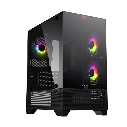 كيس حاسوب كيمنك هافيت CF923 RGB زجاج جانبي HAVIT CF923 Gaming Chassis Case كيس حاسوب كيمنك هافيت CF923 RGB زجاج جانبي HAVIT CF923 Gaming Chassis Case