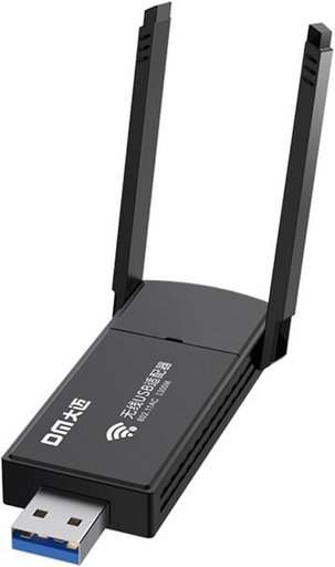 محول Wi-Fi لاسلكي مزدوج النطاق بسرعة 1300 ميجابت Dual Band 5.8GHz USB Wireless Adapter محول Wi-Fi لاسلكي مزدوج النطاق بسرعة 1300 ميجابت Dual Band 5.8GHz USB Wireless Adapter