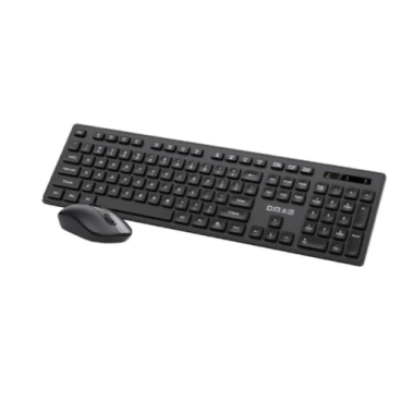 لوحة مفاتيح وماوس لاسلكي DM K12 Wireless Keyboard & Mouse لوحة مفاتيح وماوس لاسلكي DM K12 Wireless Keyboard & Mouse