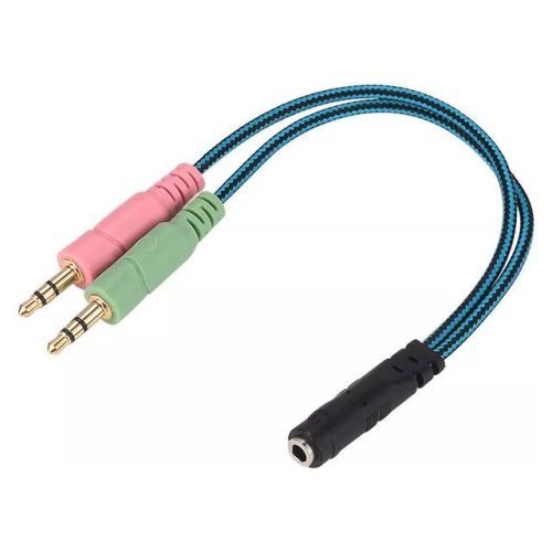 محول صوت الى منفذين Kotion Each 3.5mm 1 to 2 Splitter Adapter محول صوت الى منفذين Kotion Each 3.5mm 1 to 2 Splitter Adapter