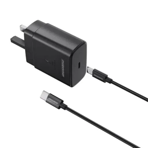 Rockrose RRTCC42UK 45W PD Quick Charger With USB-C Cable Rockrose RRTCC42UK 45W PD Quick Charger With USB-C Cable