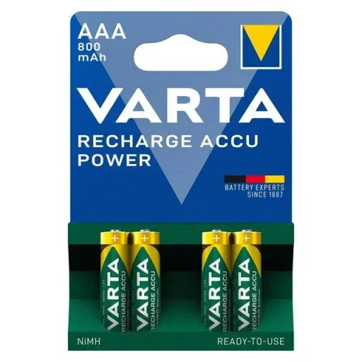 Varta Recharge Accu Power AAA 800mAh (4 Batteries) Varta Recharge Accu Power AAA 800mAh (4 Batteries)