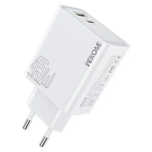 Wekome WP-U64 45W USB-A + Type-C Charger Wekome WP-U64 45W USB-A + Type-C Charger
