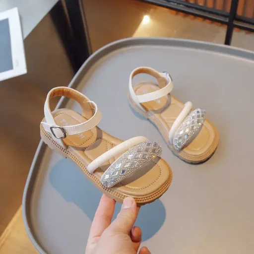 صندل بناتي بثلاث الوان قياس واحد Sandals Girls Three Colors Size