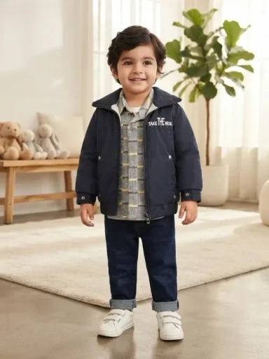 طقم ولادي نيلي Set Boys Navy