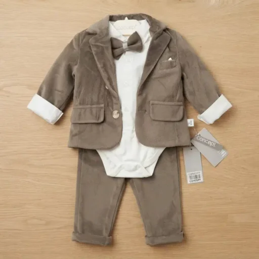 طقم بيبي خامة شاموا Set Baby