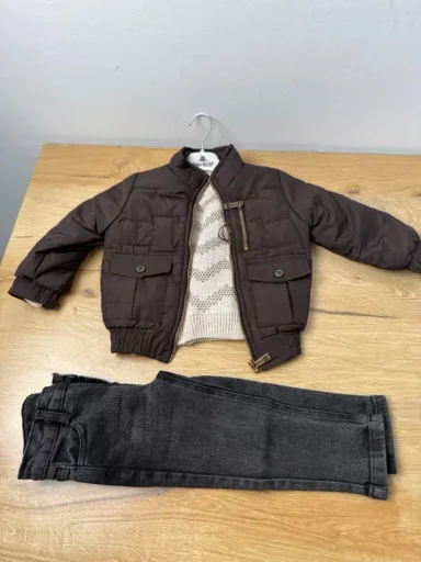 طقم ولادي كوالتي عالي جوزي Set Boys High Quality Brown