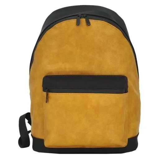 Union A-BP24018 15.6" PU Backpack (Orange & Black) Union A-BP24018 15.6" PU Backpack (Orange & Black)