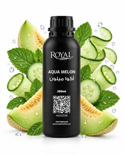 زيت ديفيوزر رويال سميلز Aqua Melon 250 مل Royal Smells Aqua Melon Diffuser Oil 250 ml