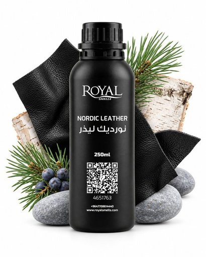 زيت ديفيوزر رويال سميلز Nordic Leather 250 مل Royal Smells Nordic Leather Diffuser Oil 250 ml