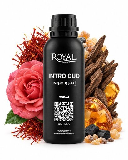 زيت ديفيوزر رويال سميلز Intro Oud 250 مل Royal Smells Intro Oud Diffuser Oil 250 ml