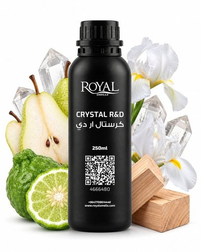 زيت ديفيوزر رويال سميلز Crystal R&D 250 مل Royal Smells Crystal R&D Diffuser Oil 250 ml
