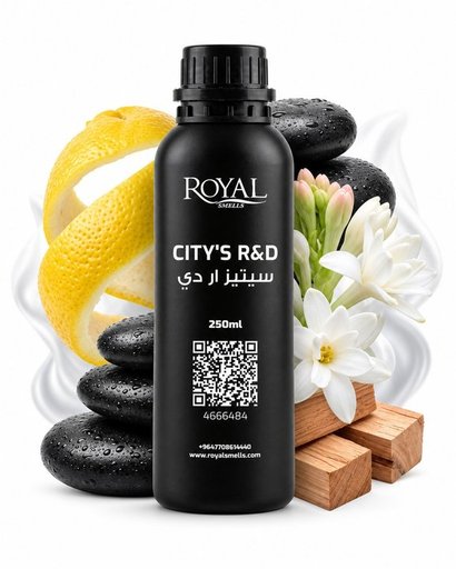 زيت ديفيوزر رويال سميلز City's R&D 250 مل Royal Smells City's R&D Diffuser Oil 250 ml