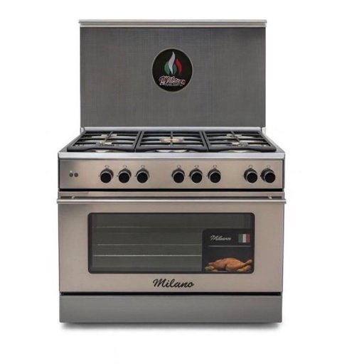 طباخ ميلانو 60*90 إيطالي 5 مشاعل Milan Cooker 60*90 Italian 5 Torches