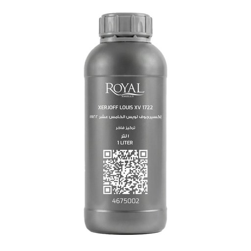 زيت عطري رويال سميلز زيرجوف لويس XV 1722 TOP 1 لتر Royal Smells XERJOFF - LOUIS XV 1722 Fragrance Oil TOP 1 Litre