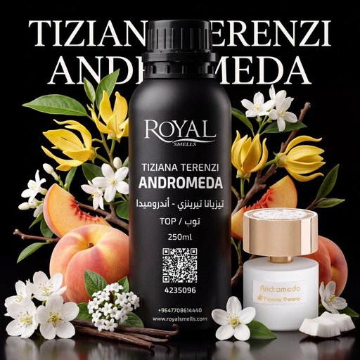 زيت عطري رويال سميلز تيزيانا تيرينزي - أندروميدا TOP 250 مل Royal Smells TIZIANA TERENZI - ANDROMEDA Fragrance Oil TOP 250 ml