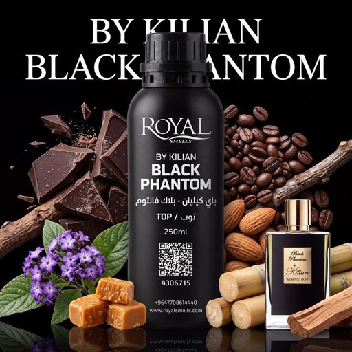 زيت عطري رويال سميلز باي كيليان - بلاك فانتوم TOP 250 مل Royal Smells BY KILIAN - BLACK PHANTOM Fragrance Oil TOP 250 ml