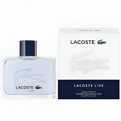 لاكوست عطر لايف او دي تواليت للرجال 75 مل Lacoste Liive  E D Toilette Perfume For Men 75 Ml
