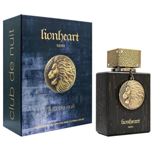 عطر  ليون هارت للرجال من ارماف او دو بارفان ، 100 Club De Nuit Lionheart Man Armaf