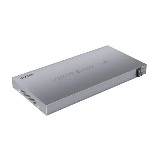 يونيتيك V1132A01-UK موزع HDMI 2.0 1 في 8 - 4K@60Hz، محول طاقة UK، رمادي فلكي UNITEK V1132A01-UK 1-in-8 HDMI 2.0 Splitter - 4K@60Hz, UK Power Adapter, Space Grey