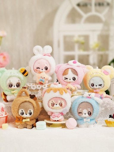 دمى الأزياء اللطيفة المحشوة – صندوق مفاجآت Cute Costume Plush Dolls – Blind Box