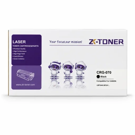 ZK-TONER CRG-070 Commercial Compatible Black Toner Cartridge – Replacement Toner for Canon i-SENSYS LBP241dw & LBP244dw Printers ZK-TONER CRG-070 Commercial Compatible Black Toner Cartridge – Replacement Toner for Canon i-SENSYS LBP241dw & LBP244dw Printe