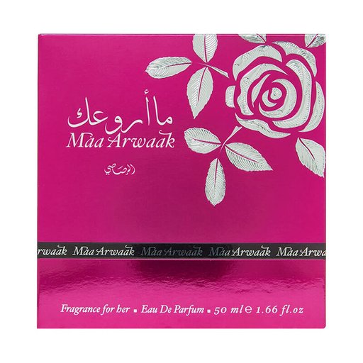 رصاصي عطر ما اروعك للنساء 50مل Maa Arwaak Rasasi
