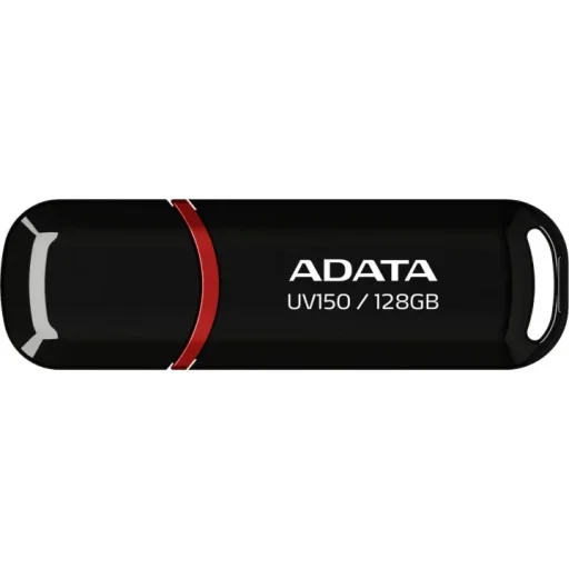ADATA UV150 USB 3.2 Flash Drive Classic Cap – 128GB / Black ADATA UV150 USB 3.2 Flash Drive Classic Cap – 128GB / Black