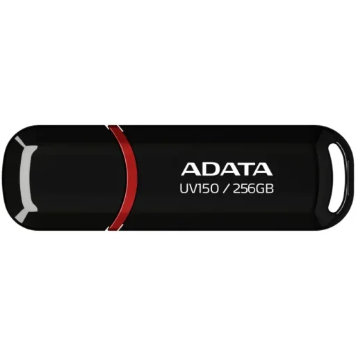 ADATA UV150 USB 3.2 Flash Drive Classic Cap – 256GB / Black ADATA UV150 USB 3.2 Flash Drive Classic Cap – 256GB / Black