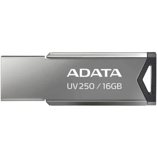 ADATA UV250 USB 2.0 Flash Drive Metallic Body - 16GB ADATA UV250 USB 2.0 Flash Drive Metallic Body - 16GB