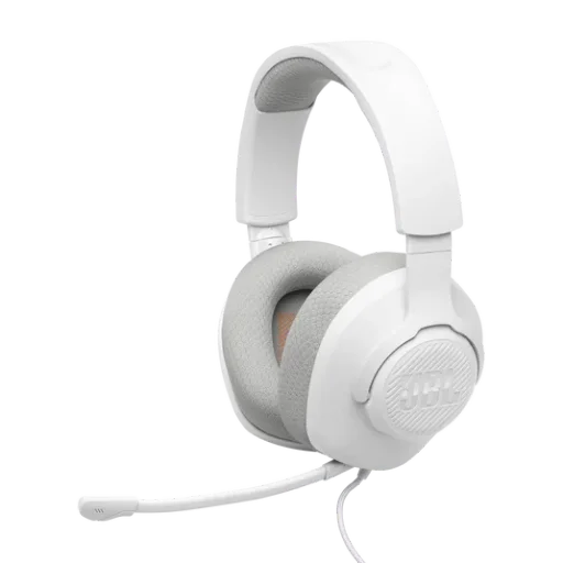 سماعة الألعاب السلكية JBL Quantum 100M2 فوق الأذن (White)