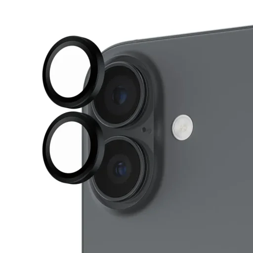 بانزر جلاس حلقات حماية العدسة بلون أسود - آيفون 17 PanzerGlass Black Lens Protector Rings - iPhone 17