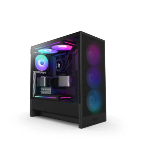 NZXT H5 FLOW RGB EDITION ATX MID TOWER CASE 2024-BLACK NZXT H5 FLOW RGB EDITION ATX MID TOWER CASE 2024-BLACK