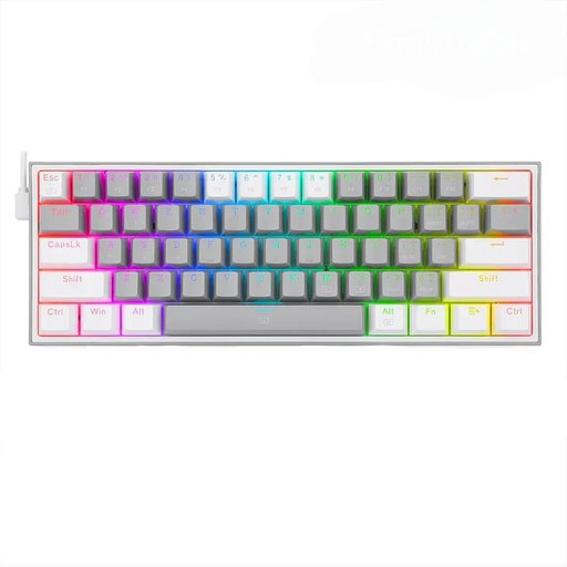 کیبورد رید دراغون فيز Redragon FIZZ RGB 60% Wired Mechanical Gaming Keyboard