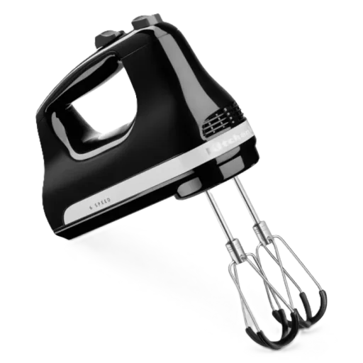 خلاط يدوي بست سرعات من كيتشن إيد (Black) KitchenAid 6 SPEED HAND MIXER (Black)