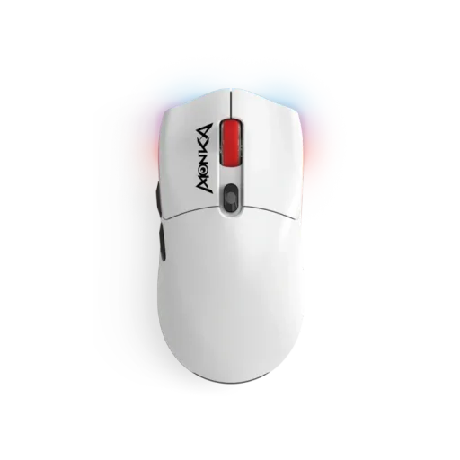 Monka Guru G995W Wireless Gaming Mouse – 58 g Ultra-Light, Tri-Mode (2.4G/Bluetooth/USB-C), PAW3395 Sensor, 26,000 DPI, Kailh GM 8.0 Switches Monka Guru G995W Wireless Gaming Mouse – 58 g Ultra-Light, Tri-Mode (2.4G/Bluetooth/USB-C), PAW3395 Sensor, 26,00