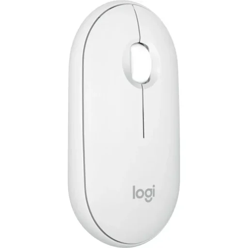 Logitech Pebble Mouse 2 M350s – Slim, Ambidextrous Bluetooth Mouse, Quiet Clicks, Multi-Device, Up to 24-Month Battery – Tonal White Logitech Pebble Mouse 2 M350s – Slim, Ambidextrous Bluetooth Mouse, Quiet Clicks, Multi-Device, Up to 24-Month Battery – T