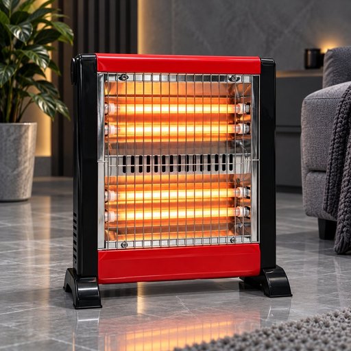 مدفأة كهربائية كوارتز موديل ماركة بيهارت Behart brand quartz electric heater