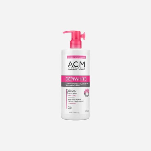 لوشن تبييض الجسم أي سي أم ACM ديبي وايت لترطيب وتوحيد لون البشرة وإزالة التصبغات ACM Depiwhite Body Whitening Lotion for moisturizing, evening out skin tone, and removing pigmentation