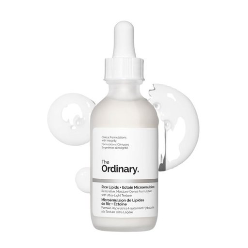 مرطب ذا أورديناري  الميكروإيملشن بدهون الأرز والإكتوين للبشرة الجافة The Ordinary Rice Lipids + Ectoin Microemulsion Moisturizer for Dry Skin