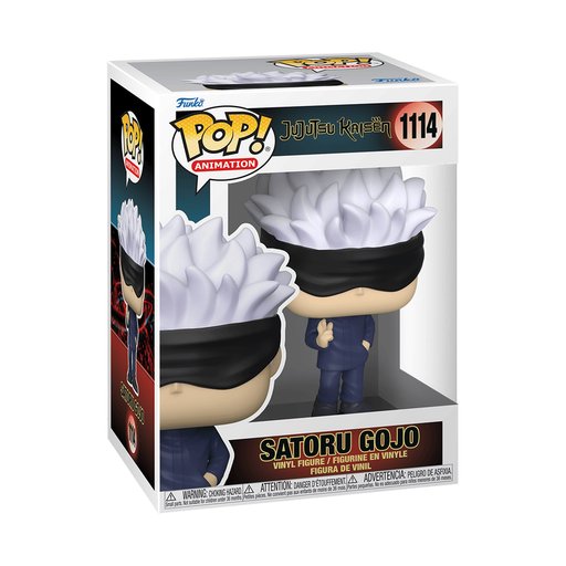 بوب! فينيل فيجر رقم 1114 – ساتورو غوجو من أنمي جوجوتسو كايسن Funko POP! Animation #1114 Jujutsu Kaisen – Satoru Gojo