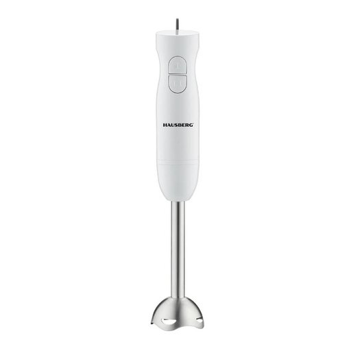 خلاط يدوي هاوسبيرج Hausberg بقوة 300W – أبيض Hausberg HB-7674AB Hand Blender - 300W - White