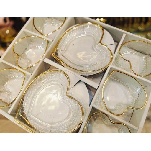 سيت حلويات عدد 6 Cup and saucer set