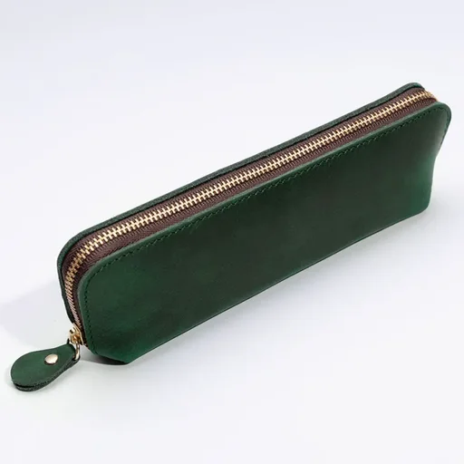 محفظة اقلام جلد طبيعي Natural Leather pencil case
