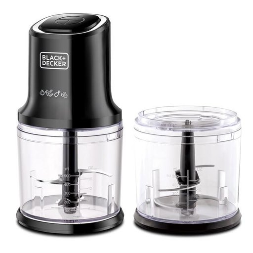مفرمة من بلاك+ديكر FC500J-B5 مع وعاء اضافي 500واط Black&Decker FC500J-B5 500W VERTICAL CHOPPER WITH EXTRA BOWL