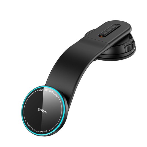 شاحن سيارة لاسلكي أوتوماتيكي مرن وي-وو بقدرة 15 واط - CH-327 WiWU 15W Universal Automatic Wireless Car Charger CH-327